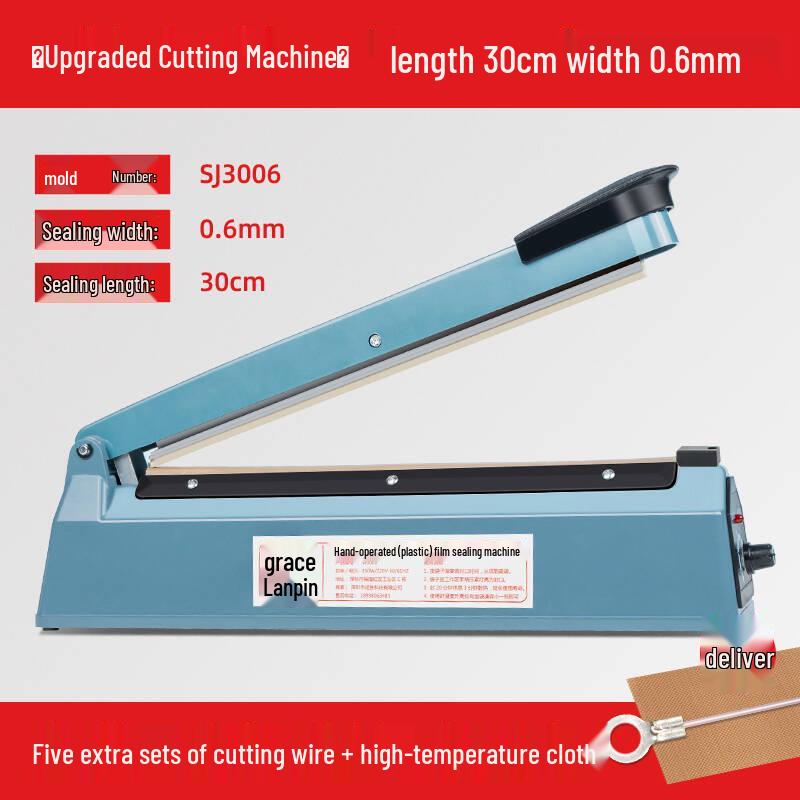 Heat Shrink Film Cutter & Sealer for Household & Commercial Packaging