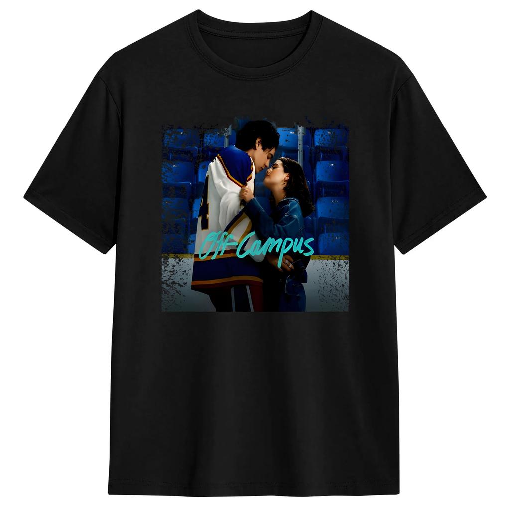 Außerhalb des CampusBriar U Briar University Eishockey Romanze Hawks Eishockey Team T-Shirt Strand T-Shirts Baumwolle Trendiges Cooles T-Shirt für Männer