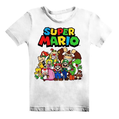 Super Mario Childrens/Kids Characters T-Shirt