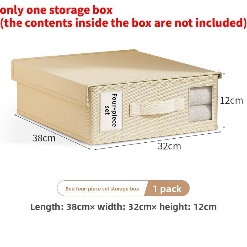 Modern Minimalist Oxford Cloth Foldable Storage Box For Bedroom Closet Organization