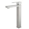 Bathroom Basin Faucet Brushed Sink Faucet Sus 304 Stainless Steel Hot Cold Bath Faucets Vanity Tap Deck Mounted Washbasin Taps