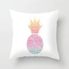 Pink Pattern Pillowcase Office Living Room Home Pillowcase Car Ornaments