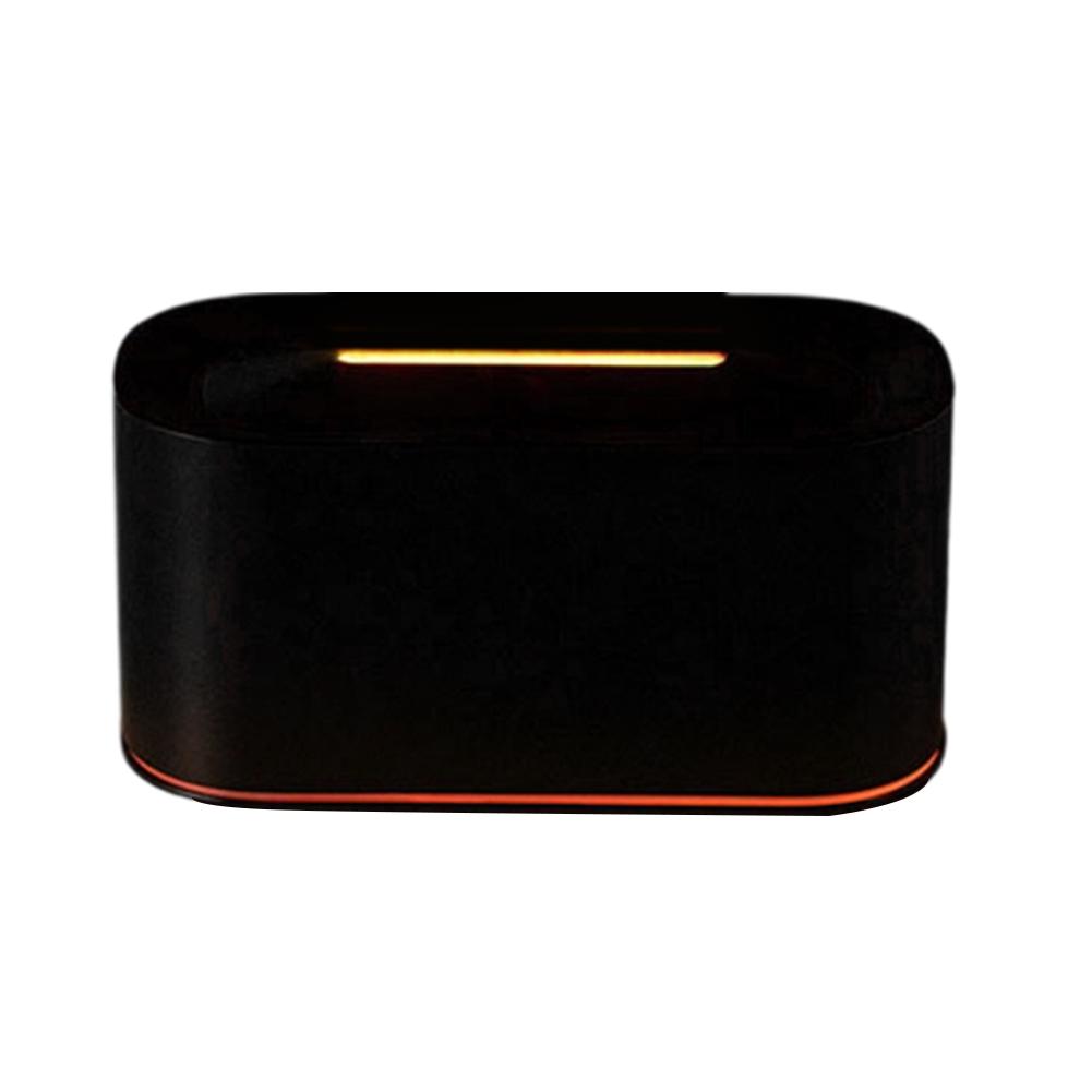 220ml Cool Mist Flame Diffuser Featuring Fireplace Visual Effect and Multi Color LED Ambiance for Aromatherapy