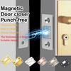Magnetischer Türfang Ultra-dünne Schrankmagnete Closer Möbel Starke magnetische Saugkraft mit Klebeband für Schrank