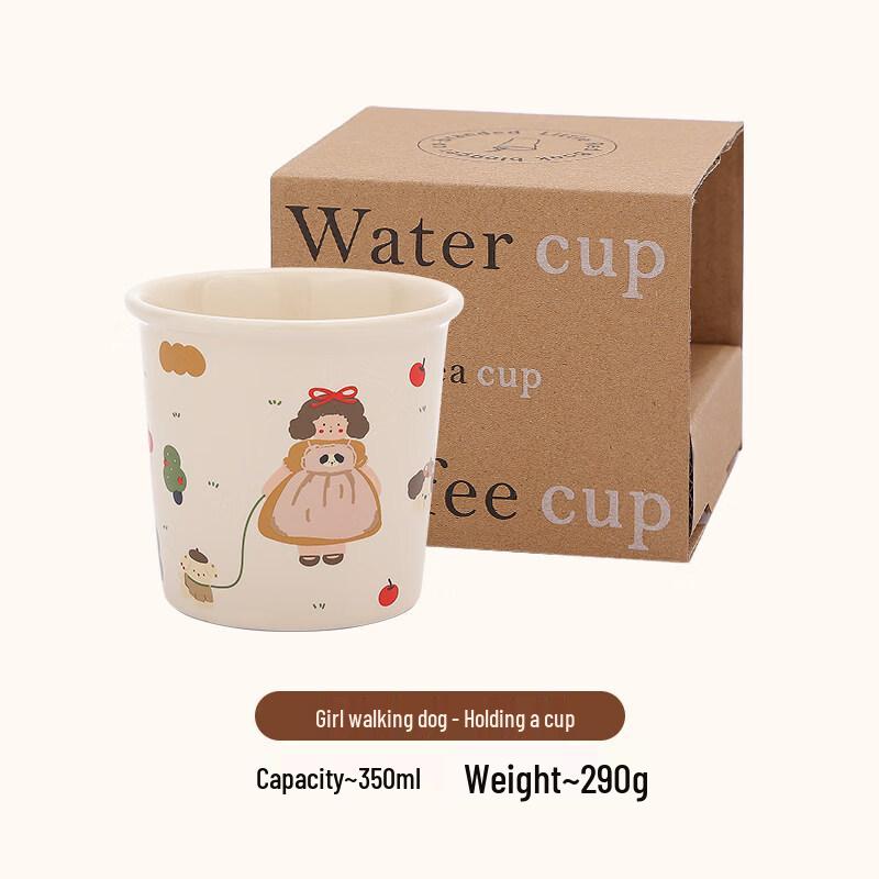 ZISIZ Japanese Ceramic Hand-Grip Tea Cup