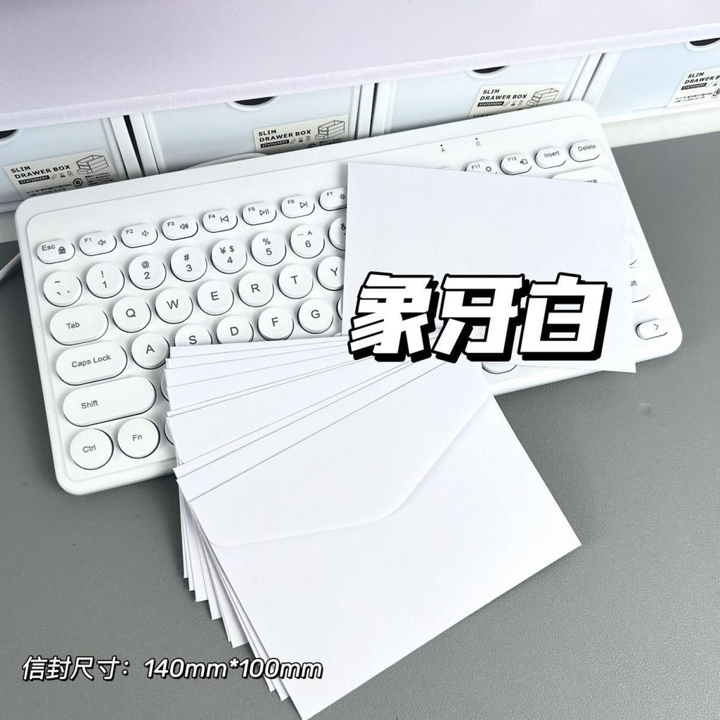 10pcs/set Candy Color Envelopes Blank Envelopes DIY Multi-function Craft Paper Envelope For Letter Postcards Wedding Invitation