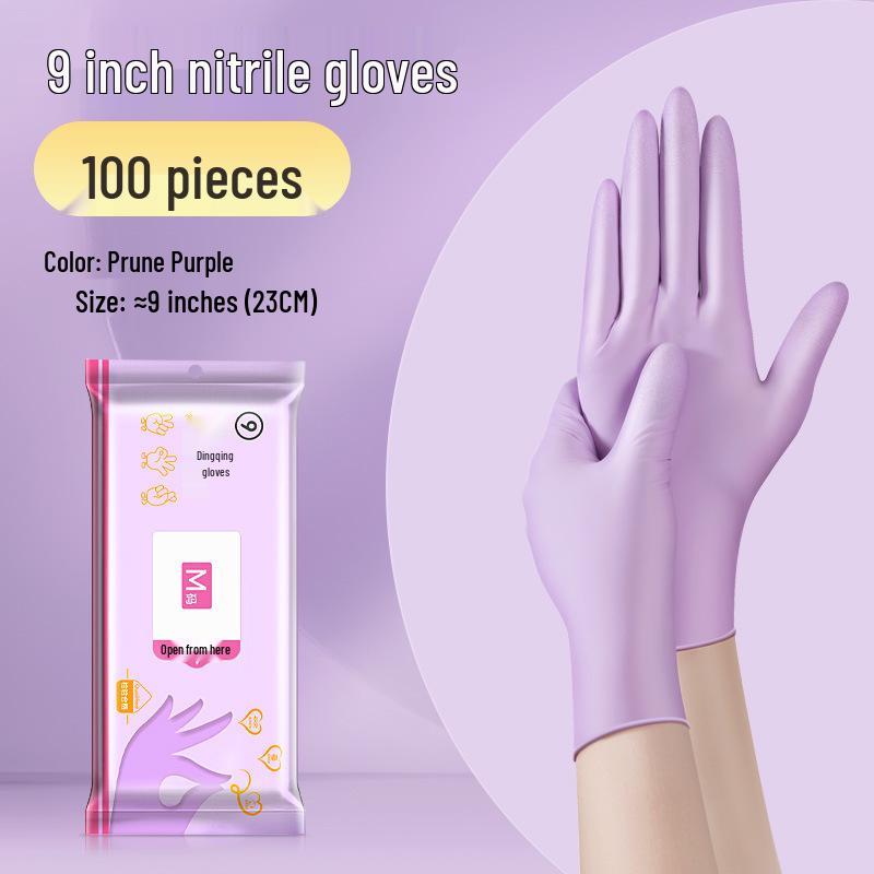 Disposable Extended Nitrile Gloves for Durable Oil-Proof Dishwashing, Cleaning, and Housework.