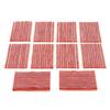 100pcs 100x3mm Tire Repair Plug Tubeless Tyre Rubber Sealing Strip Puncture Recovery for Car MotorcycleBrown