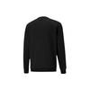 Puma Einfarbiges Fleecegefüttertes Lässiges Rundhals-Sweatshirt Herren Tops Schwarz 587665-01