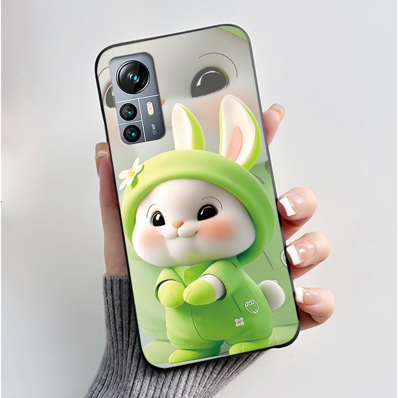 For Blackview A85 Case Luxury Cute Love Heart Rabbit Funny TPU Soft Silicone Protective Back Cover For Black View A85 Phone Case