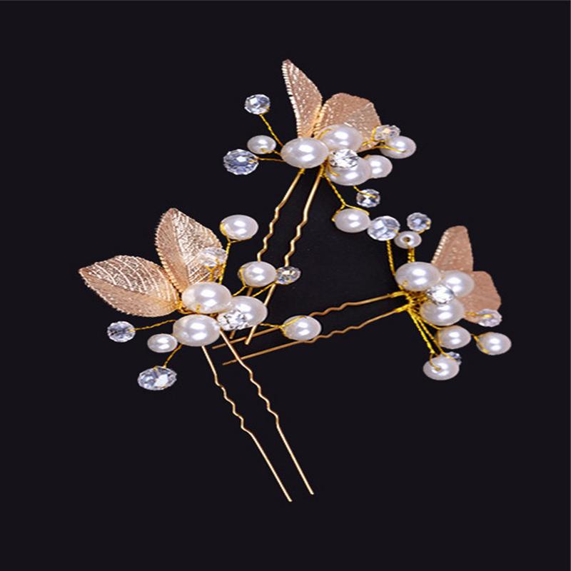 Jewelry Hairpin Handmade Hair Accessories Pearl Material Decoration Small Wholesale