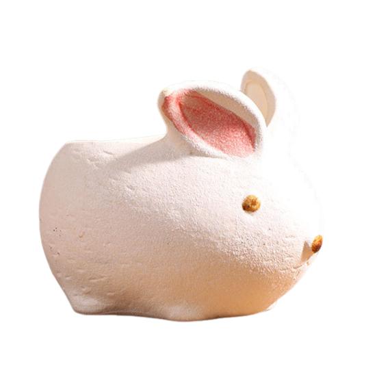 Cartoon Duck Rabbit Fox Bird Fish Shape Flower Pot Ceramic Plants Container Ornament Figurine Decorative Planter