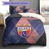 Club Atlético Atlante  Pattern Bedding Quilt Set  Home Decoration  Gift (1 * duvet cover + 2 * pillowcase  without core)