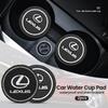 2 szt. Samochodowy Uchwyt na Kubek Wodny Antypoślizgowa Mata Dekoracyjna Do F SPORT GS GX IS LS LX CT LC RC LBX NX RX 350h 450h ES