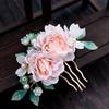 Floral Tang Dynasty Hairpin Tassel Flower Hair Comb Antique Ancient Hair Stick  Children