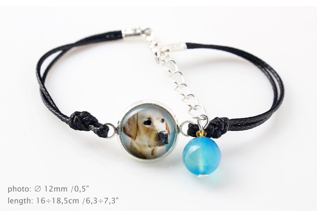 Labrador Retriever I - bracelet with your photo handmade, unique jewelry from the Art-Dog brand