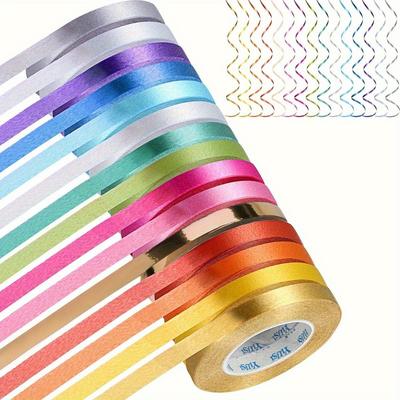 10 Meters Colorful Handmade Plastic Ribbon | Wedding, Valentine's Day, Party Bows, Christmas Balloon, Holiday Decorations