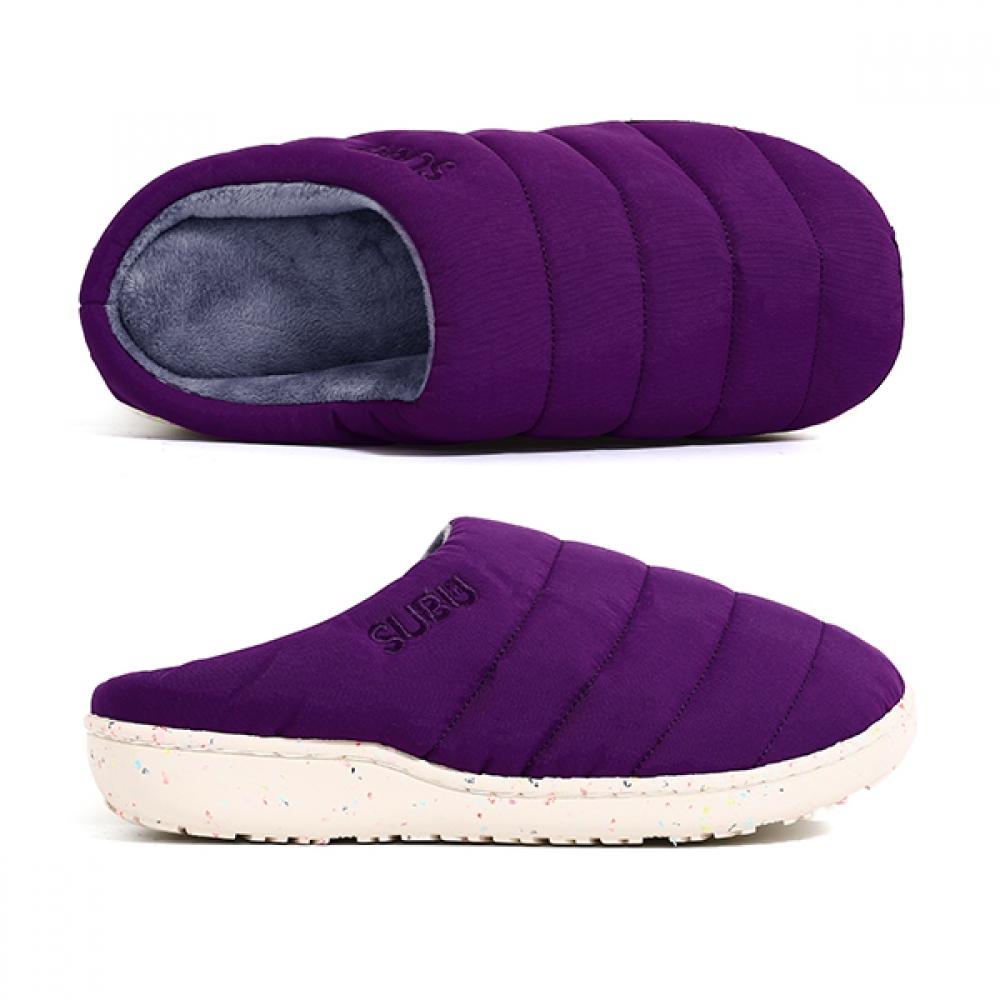 

Subu Subu Re Фіолетовий Sr 03 Перероблений Пух Матові М які Домашні Капці SUBU RE: PURPLE (3)