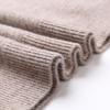 Hengyuanxiang Men's Thick Pure Wool Round Neck Sweater