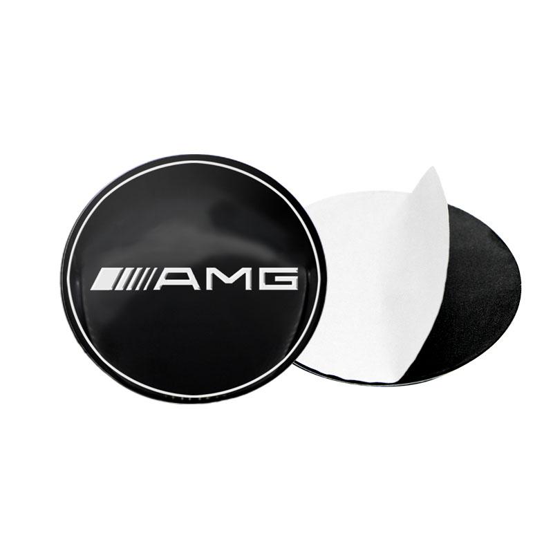 4Pcs Car Wheel Center Hub Cap 56mm Emblem Decal Wheel Sticker for Mercedes Benz AMG GLE C197 R231 W167 W247 GLS CLS GLC GLK ML QH1