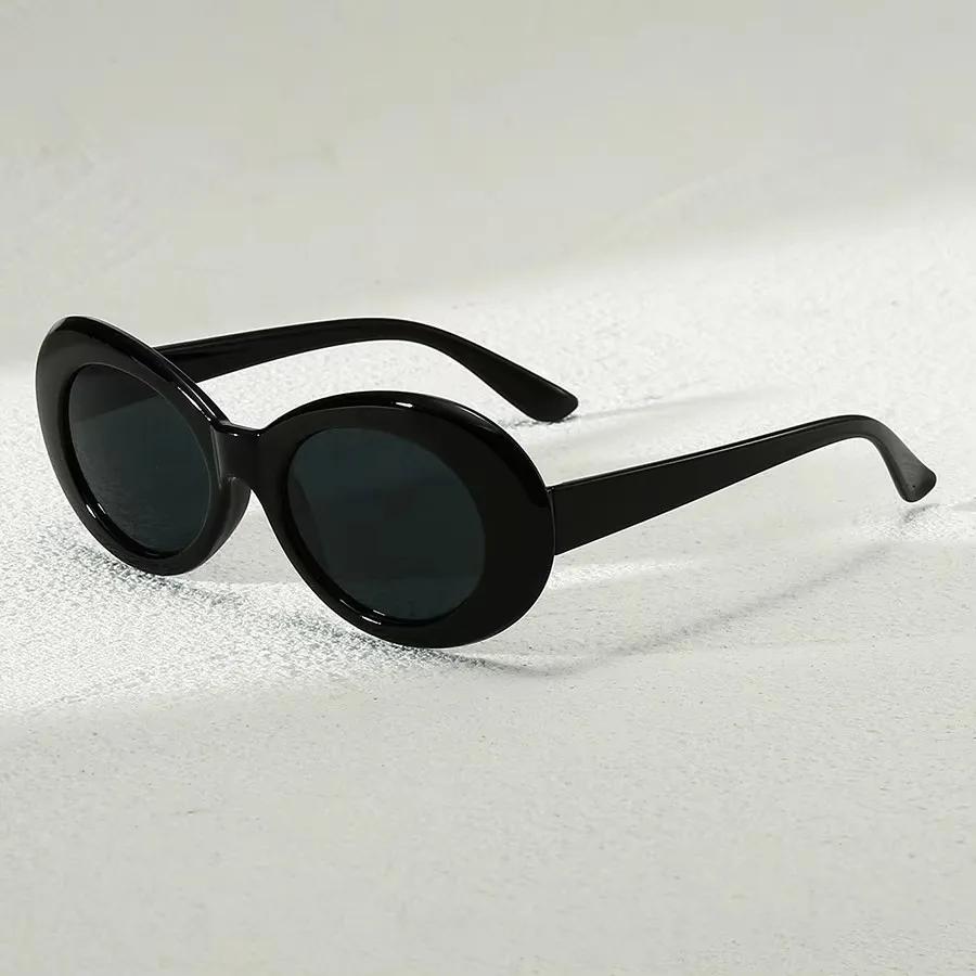 123Pcs Fashionable Oval Frame Glasses With Retro Academic Style Suitable For Street Pography And As A Holiday Gift