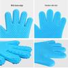 Chuyi7 Heart-Shaped Silicone Baking Gloves