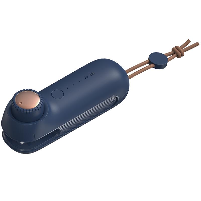 

Портативный термогерметизатор для пластиковых пакетов, бытовой с лезвием, машина для запечатывания термопакетов, USB-зарядка, кухонный магнит, мини-термосварочный аппарат Blue sealing F6