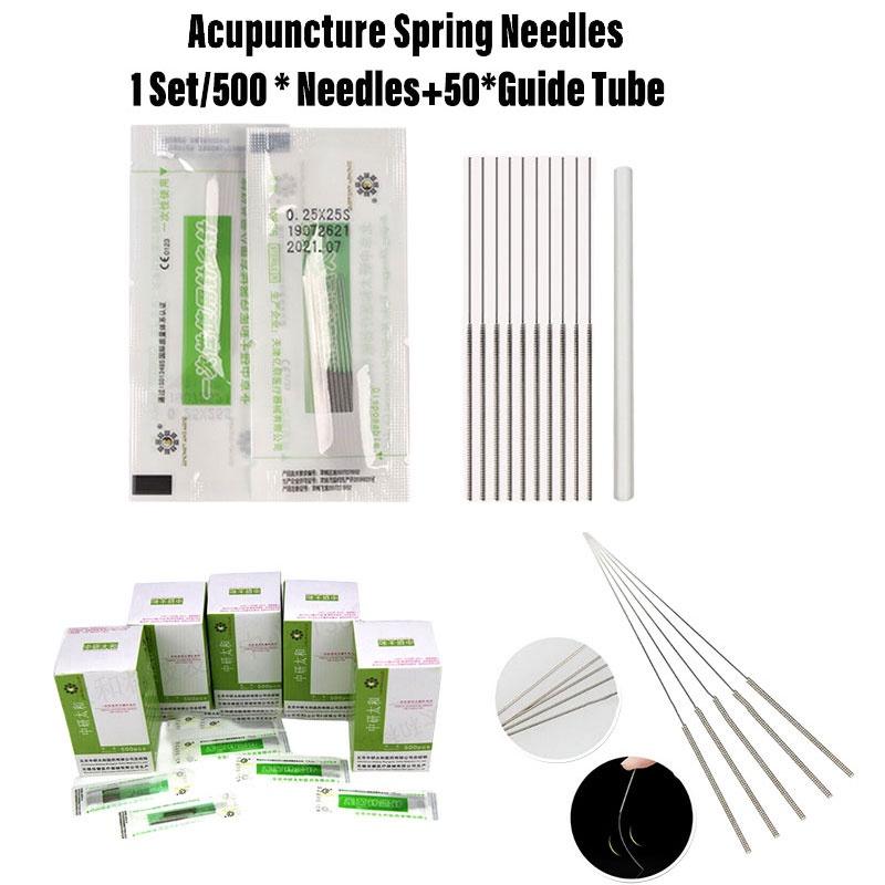 Jarní Akupunktura Zhongyantaihe Jehly 500 W Vodící Trubička Masáž Baňkování Léčit