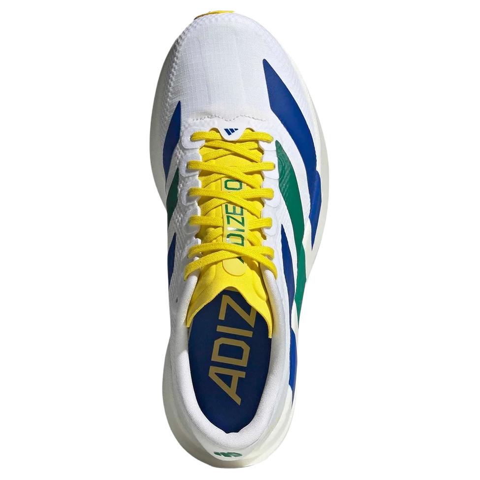 adidas Adizero Evo SL Low Top Running Shoes Women's White Yellow KI1450