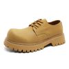 Fashion Thick soled casual men's shoes Designers and minimalist styles Leisure Business Daily work or office Derby Youth Shoes 38-46