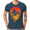 John Wick Movie Sunset T Shirt Harajuku Fashion Unisexs Tshirt Cotton Short Sleeve