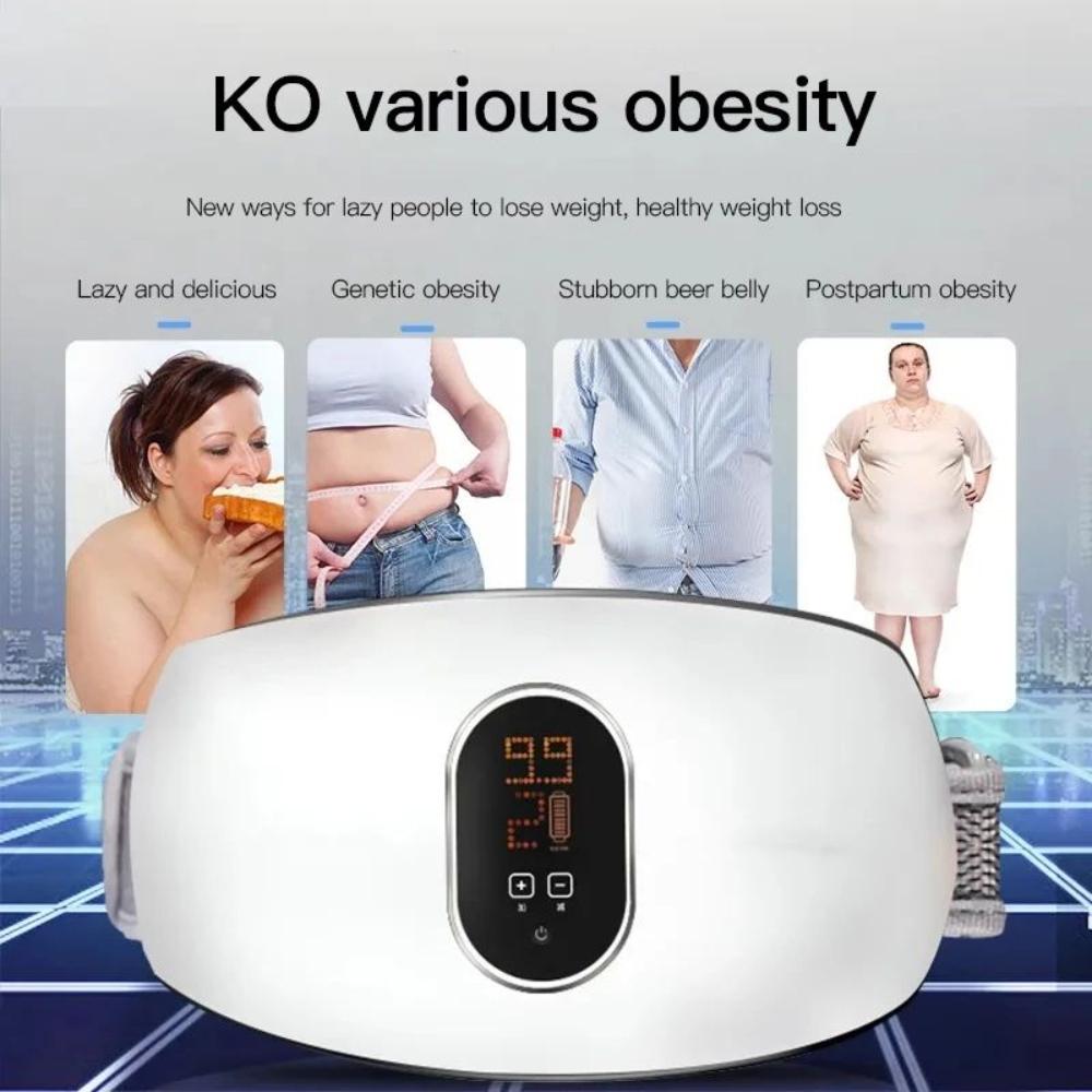 Rechargeable Body Slimming Machine Weight Loss Crazy Fat Burning Massage Fitness Belt Beauty Tool Constipation