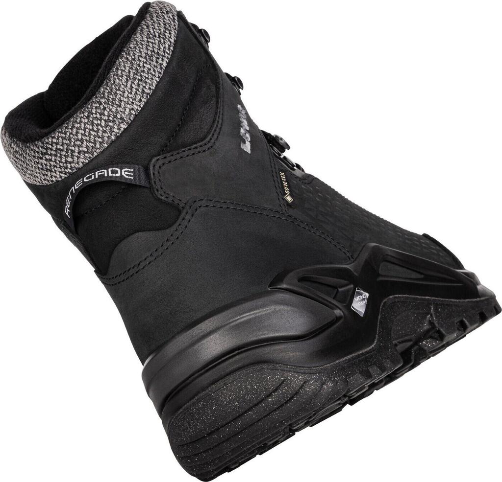 Обувь для треккинга Lowa Renegade Warm Mid GTX (410970) (410970-9930) black/grey