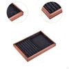Jewelry Display Container In Wood for Women, Storage Tray Dresser Showcase