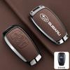 Alloy Leather Car Remote Key Shell Cover Case For Subaru WRX XV Crosstrek Legacy BRZ Forester Impreza STi Outback 2015-2019 Y3