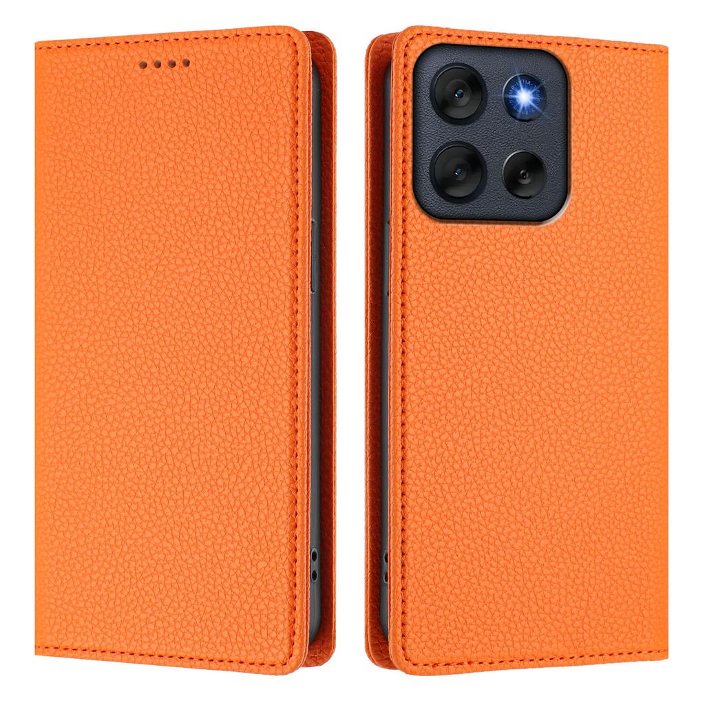 For Motorola Moto G56 5G Wallet Case RFID Blocking Litchi Texture Leather Mobile Cover