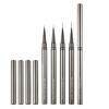 Fine Nail Art Liner Brush UV Gel Painting Nail Brushes Striping Brush for Short Strokes,Details-Blending,Elongate Lines
