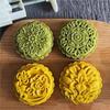 150g/200g Flower Shape Pastry Moulds Mooncake Mold Mooncake Mould Hand Pressure Tool Plastic Material Baking Accessories