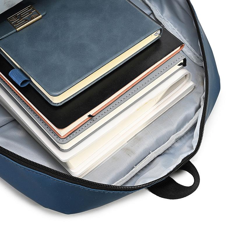 Fashionable, Large-Capacity Unisex Backpack: Simple, Lightweight, Scratch & Wear-Resistant