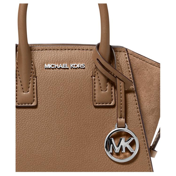 MICHAEL KORS Avril Leather Handbag Mini Womens Driftwood 35F4S4VC0L-DRIFTWOOD