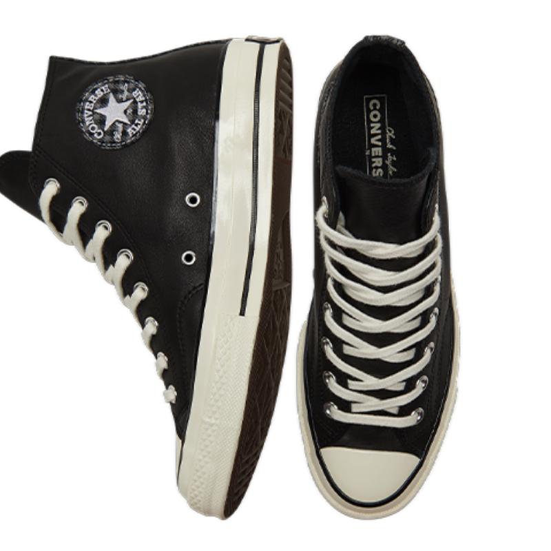 Converse Chuck Taylor All Star 1970s Trendy High-top Canvas Shoes Unisex Pitch Black