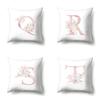 Polyester Pillowcase Automobile Decoration Home 26 English Letter Printing Pillowcase Waist Cushion Cover