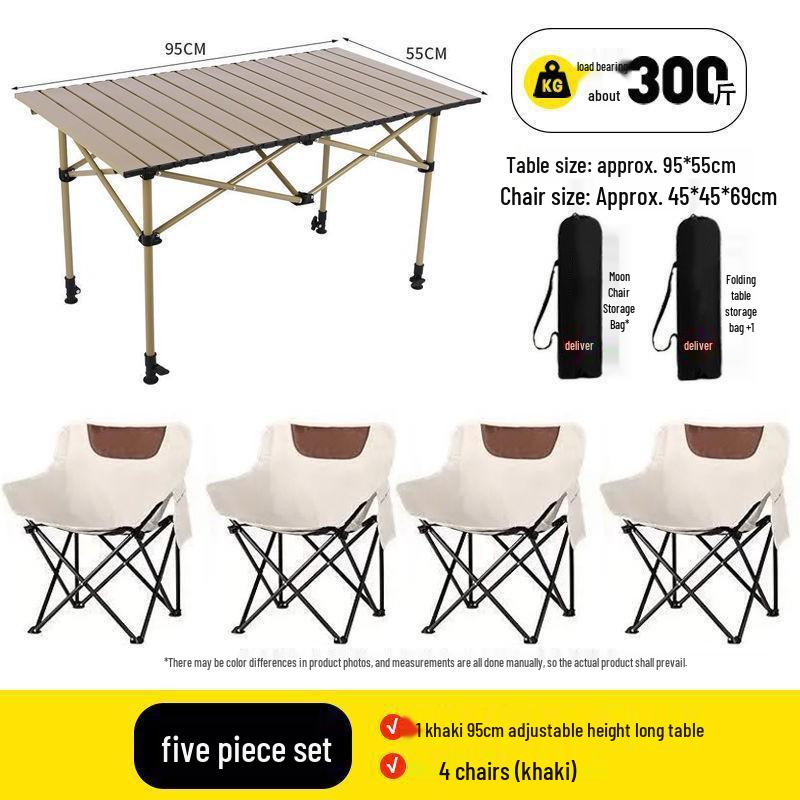 Lightweight Portable Folding Crescent Moon Camping Chair