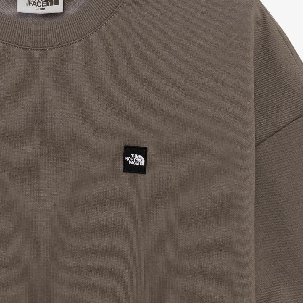 The North Face White Label Essential Sweatshirt Asia Sizing 'Beige Brown' Men's NM5MR01L