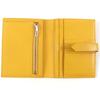 Great HERMES Bifold Wallet BEAN Compact Compact wallet Epsom Leather Women Used