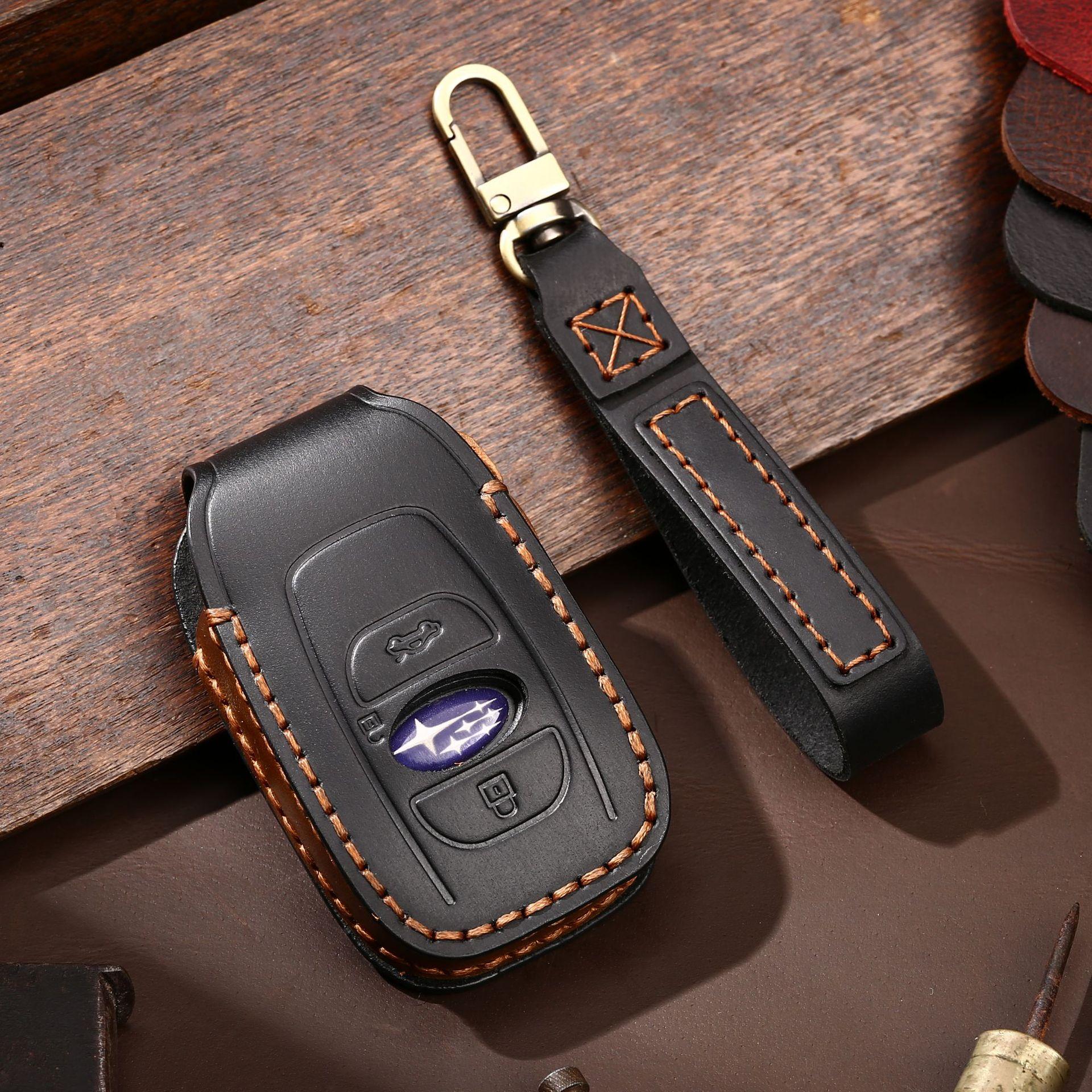 

Кожаный чехол для ключа Subaru Forester Aohu XV Lion новый высококлассный чехол-кольцо для ключа автомобиля