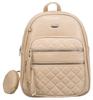Women's PU Backpack R-PZP-01-9922 Beige
