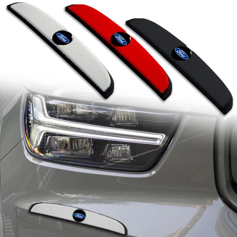 Car Sticker Crash Barriers Door Guard Collision For Ford Mustang BA Shelby SYNus King GTX1 Ka Fusion Focus F-150 Transit Ranger