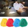4Pcs/Set Spring-loaded Triangular Card Holder Hands-Free Board Game Cards Stand  Family Game