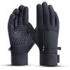 1 Pairs Winter Gloves Mens Touchscreen Non-Slip Unisex Waterproof Windproof Warm Cycling Cold Gloves Fashion Zipper Sports Glove